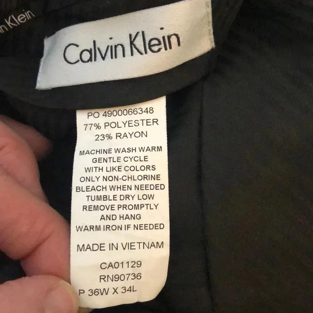 Calvin Klein Gray‎ Slacks - Picture 5 of 6